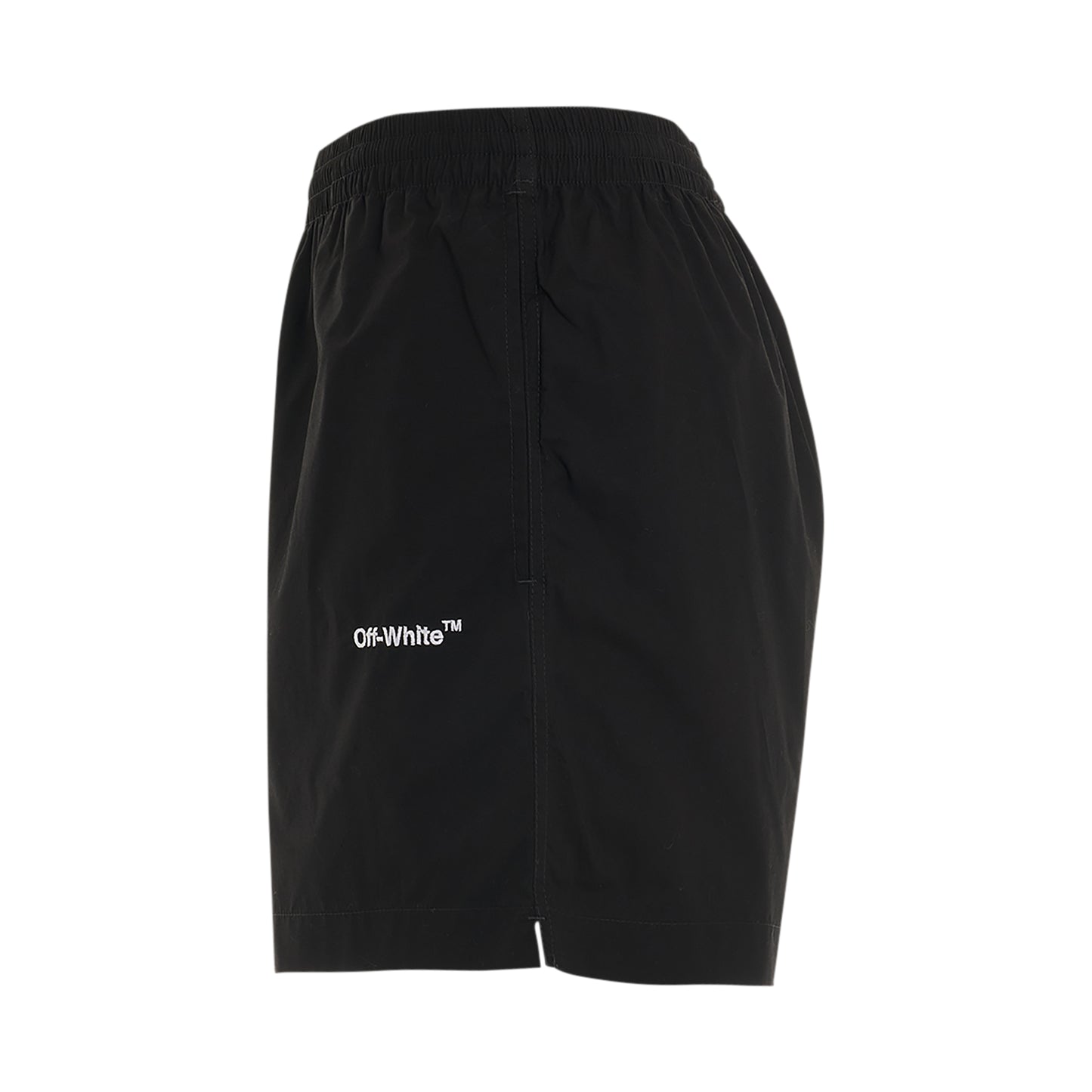 Arrow Outline Pajama Shorts in Black/White