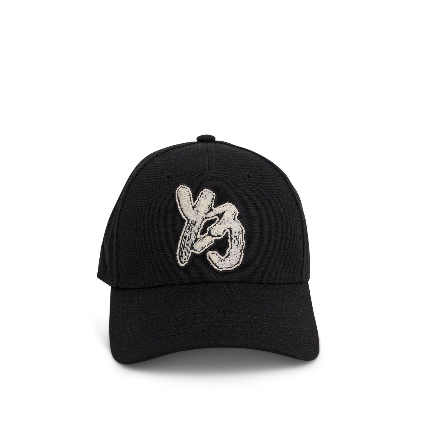 Y-3 Logo Cap in Black