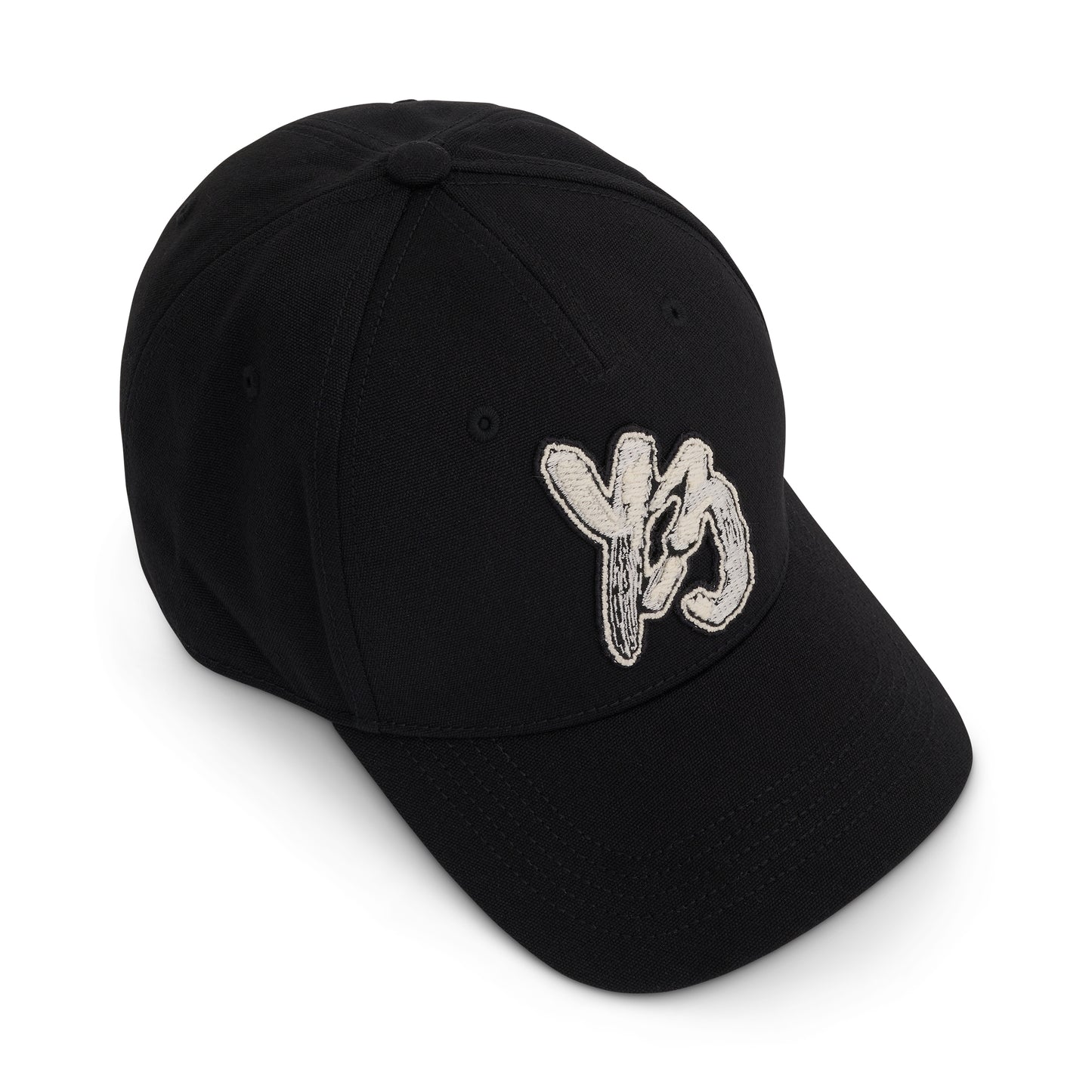 Y-3 Logo Cap in Black