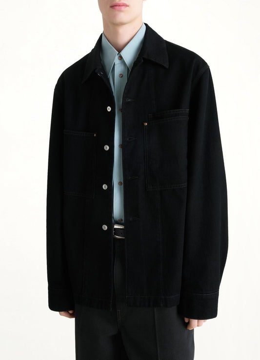 Workwear Overshirt in Black