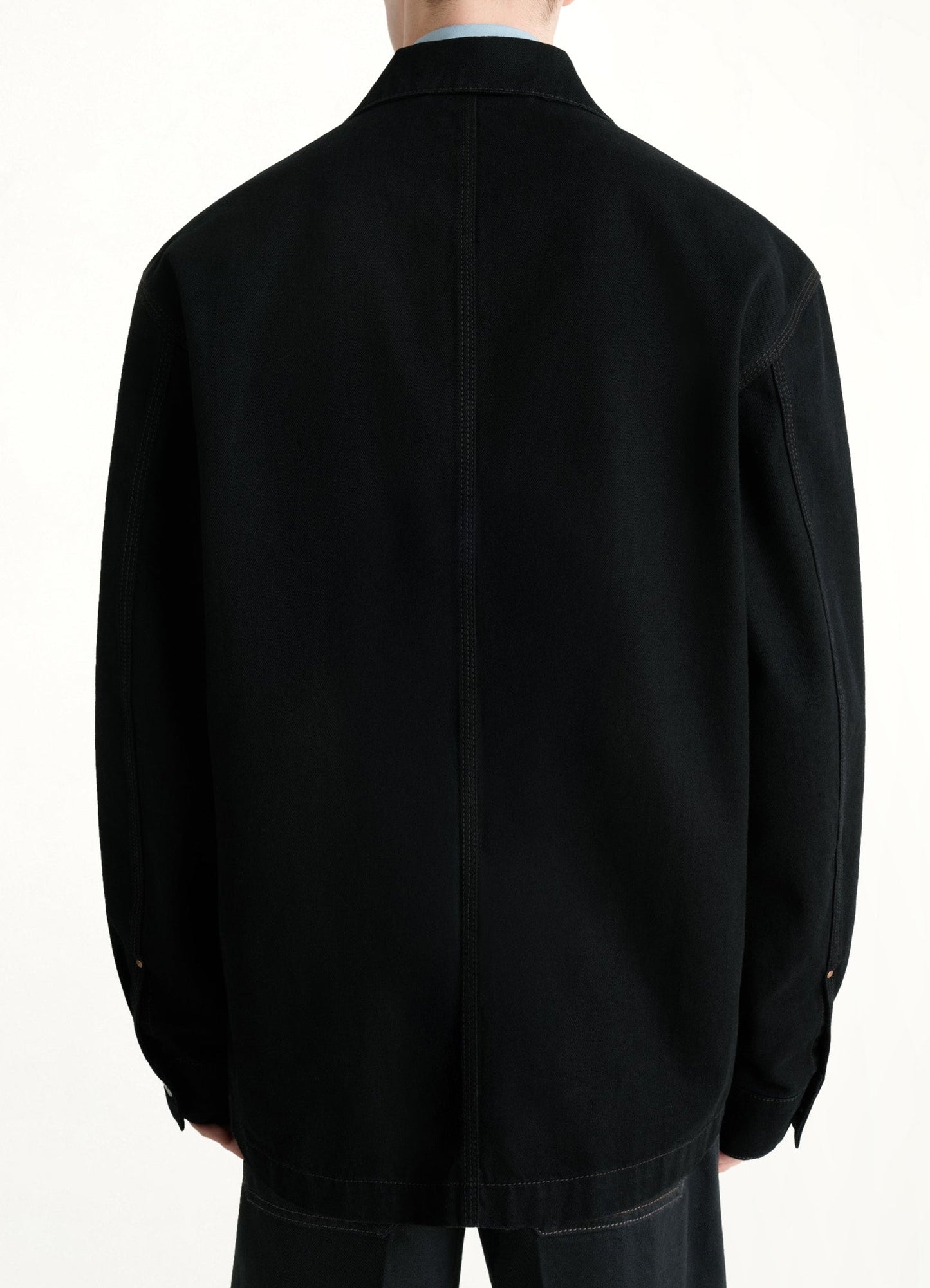 Workwear Overshirt in Black