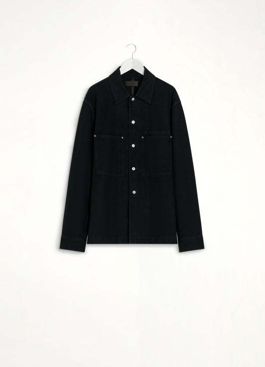 Workwear Overshirt in Black