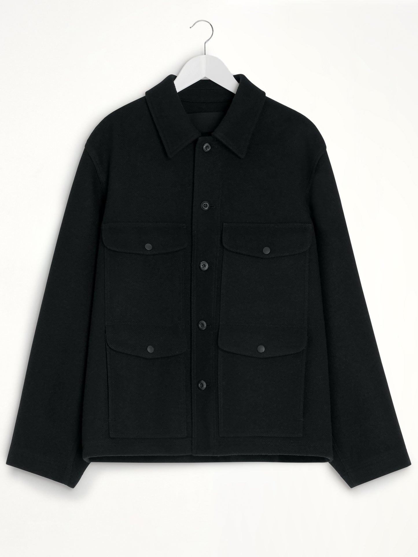 Utility Jacket in Black
