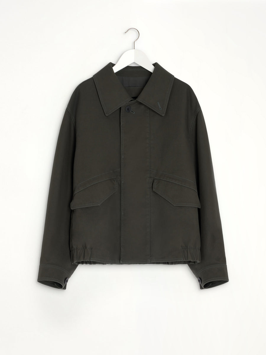 Boxy Blouson in Espresso