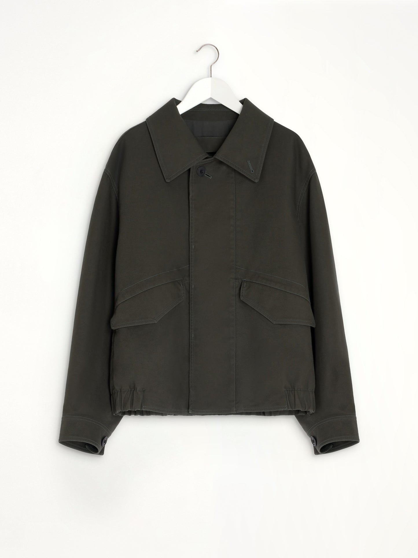 Boxy Blouson in Espresso