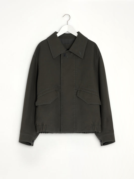 Boxy Blouson in Espresso