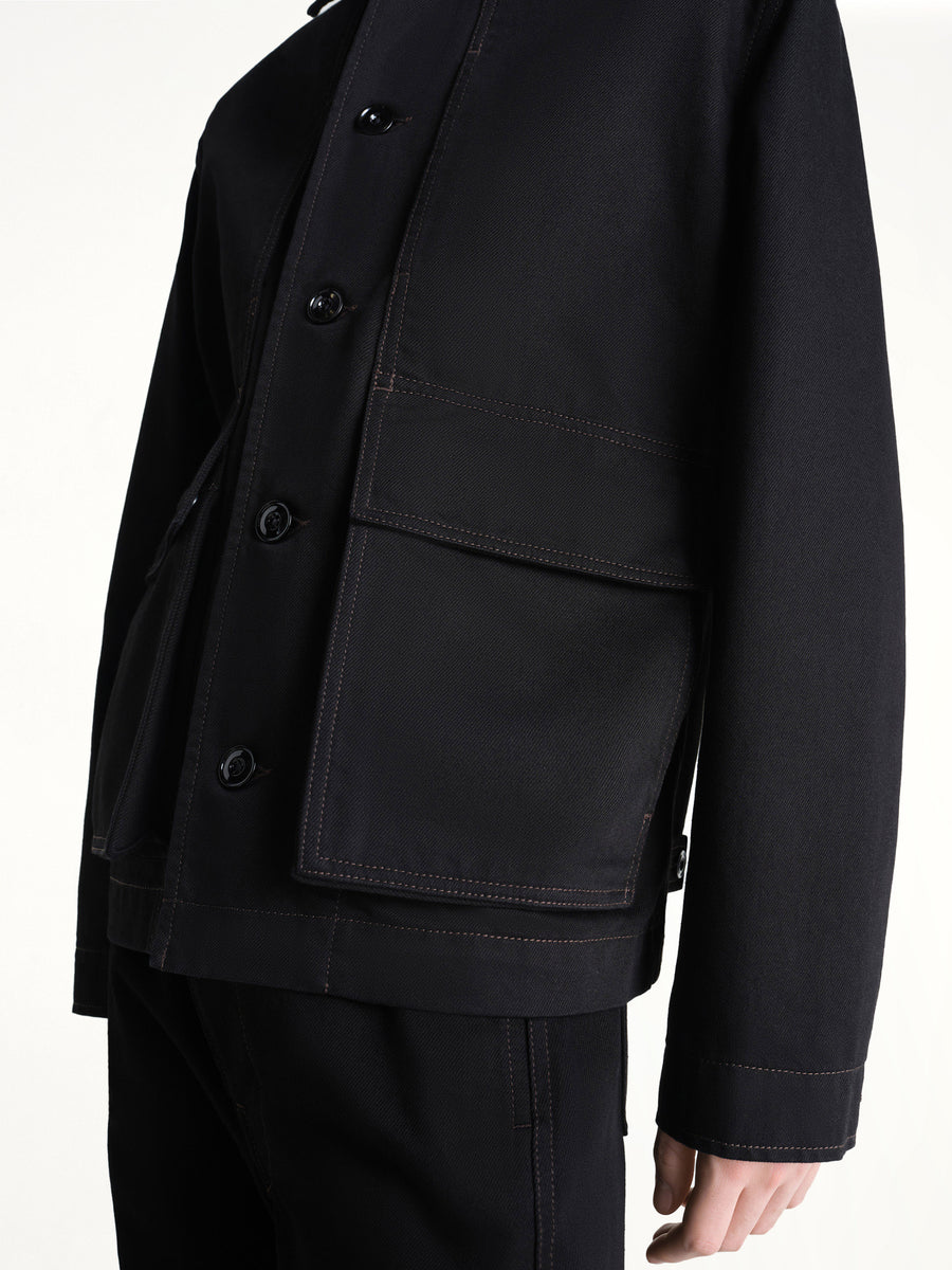 Boxy Jacket in Black