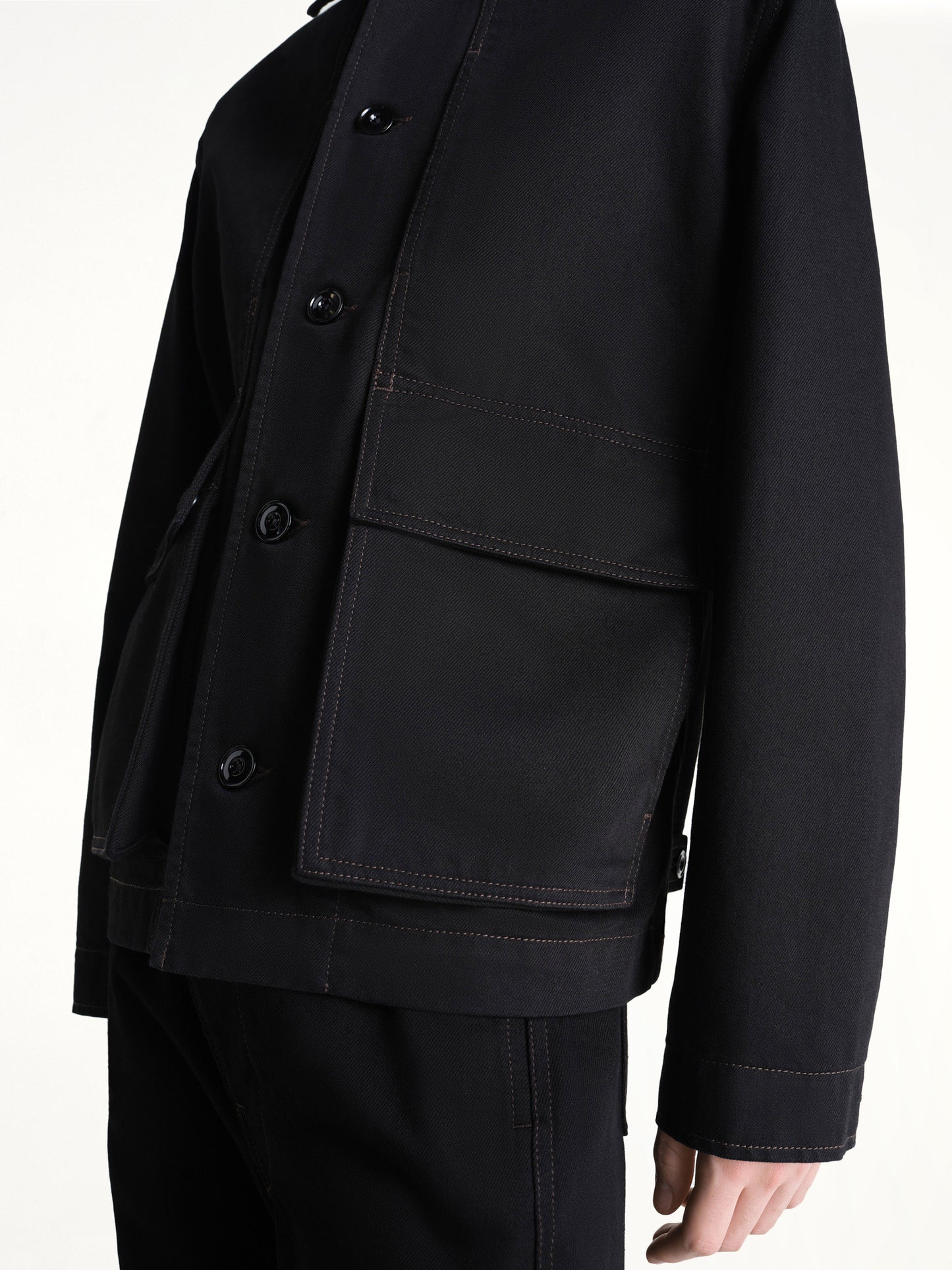 Boxy Jacket in Black