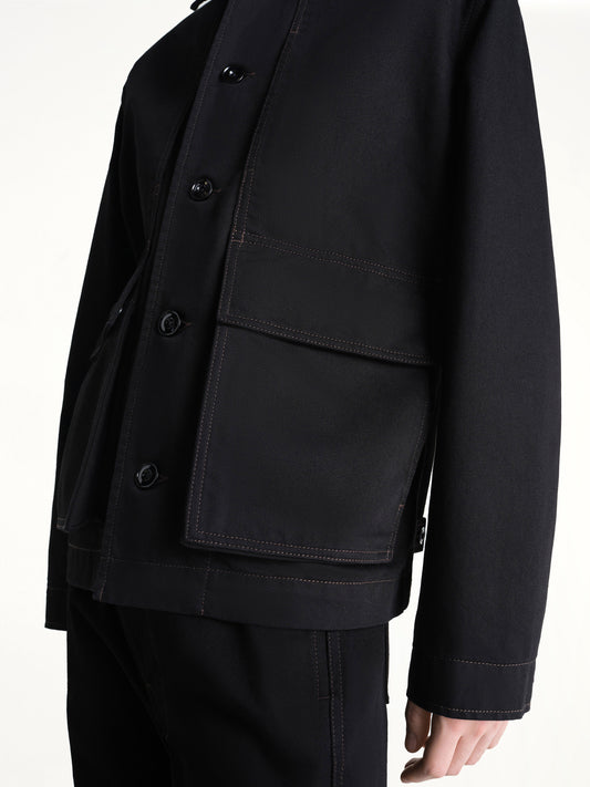 Boxy Jacket in Black