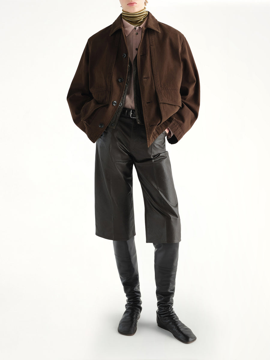 Boxy Jacket in Ristretto