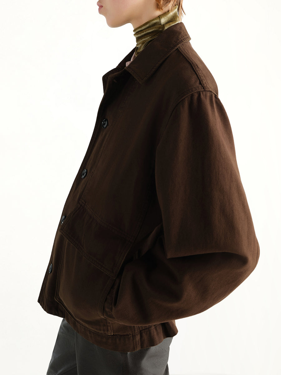 Boxy Jacket in Ristretto