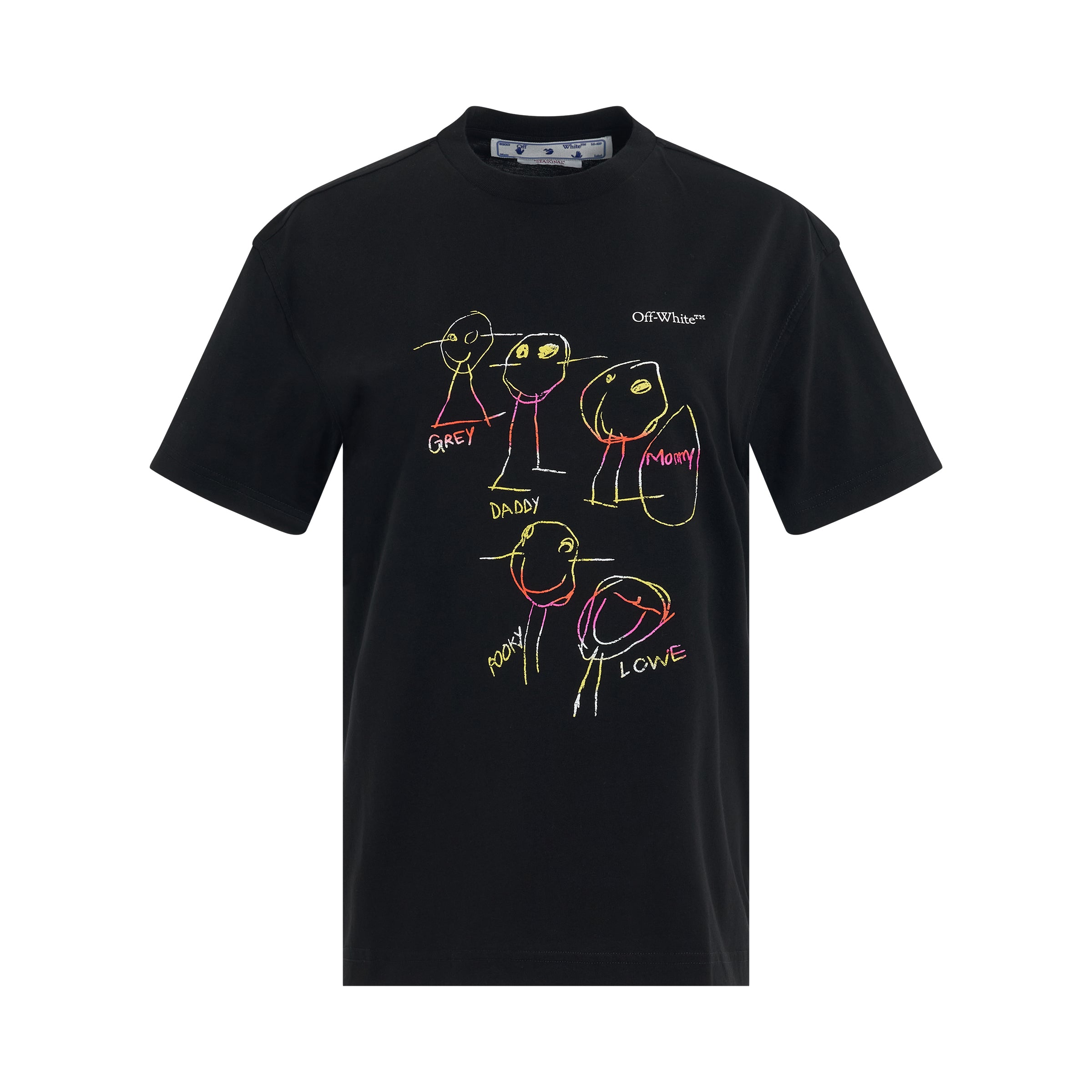 Kids Arrows Casual T-Shirt in Black/Multicolour