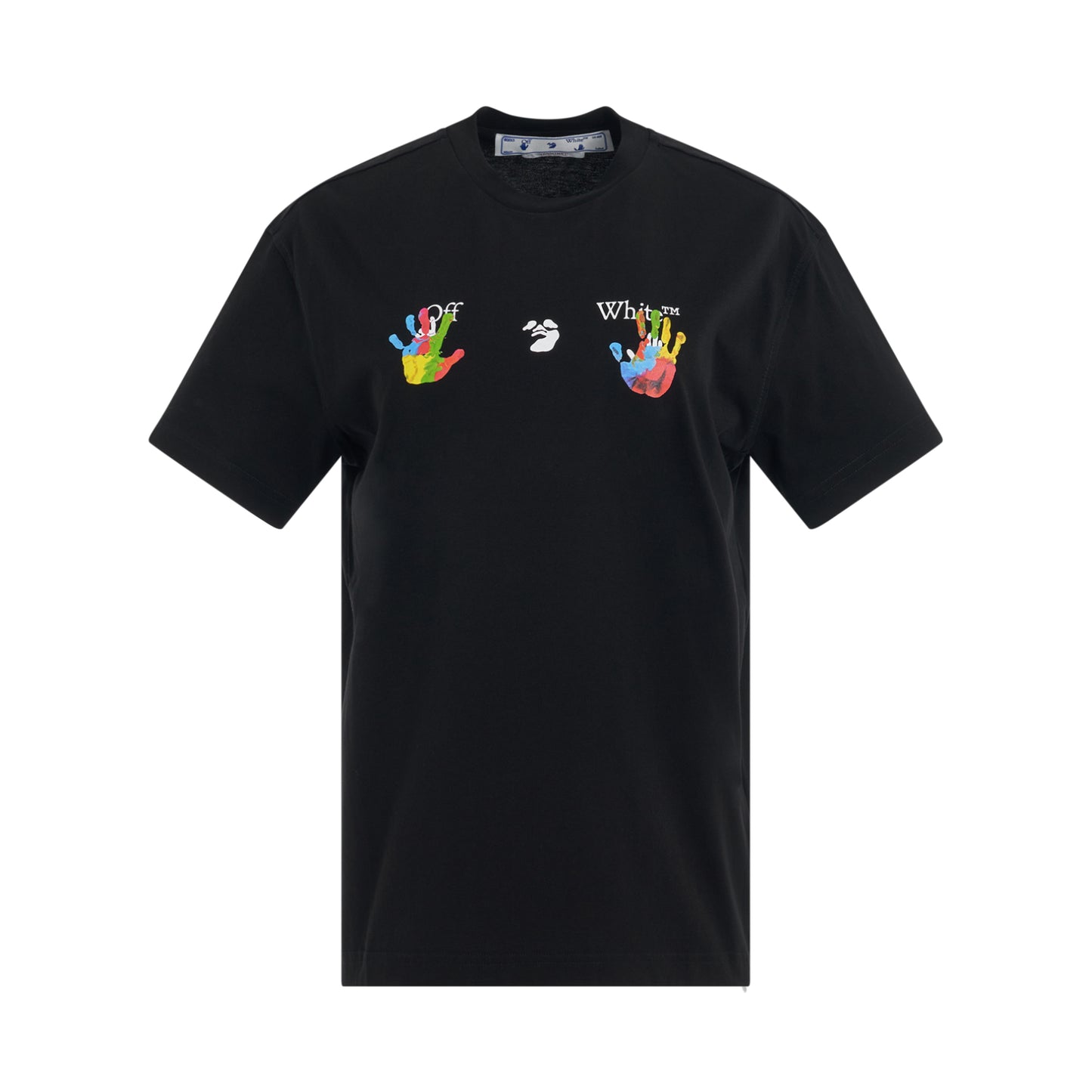 Kids Swimming Logo Casual T-Shirt in Black/Multicolour