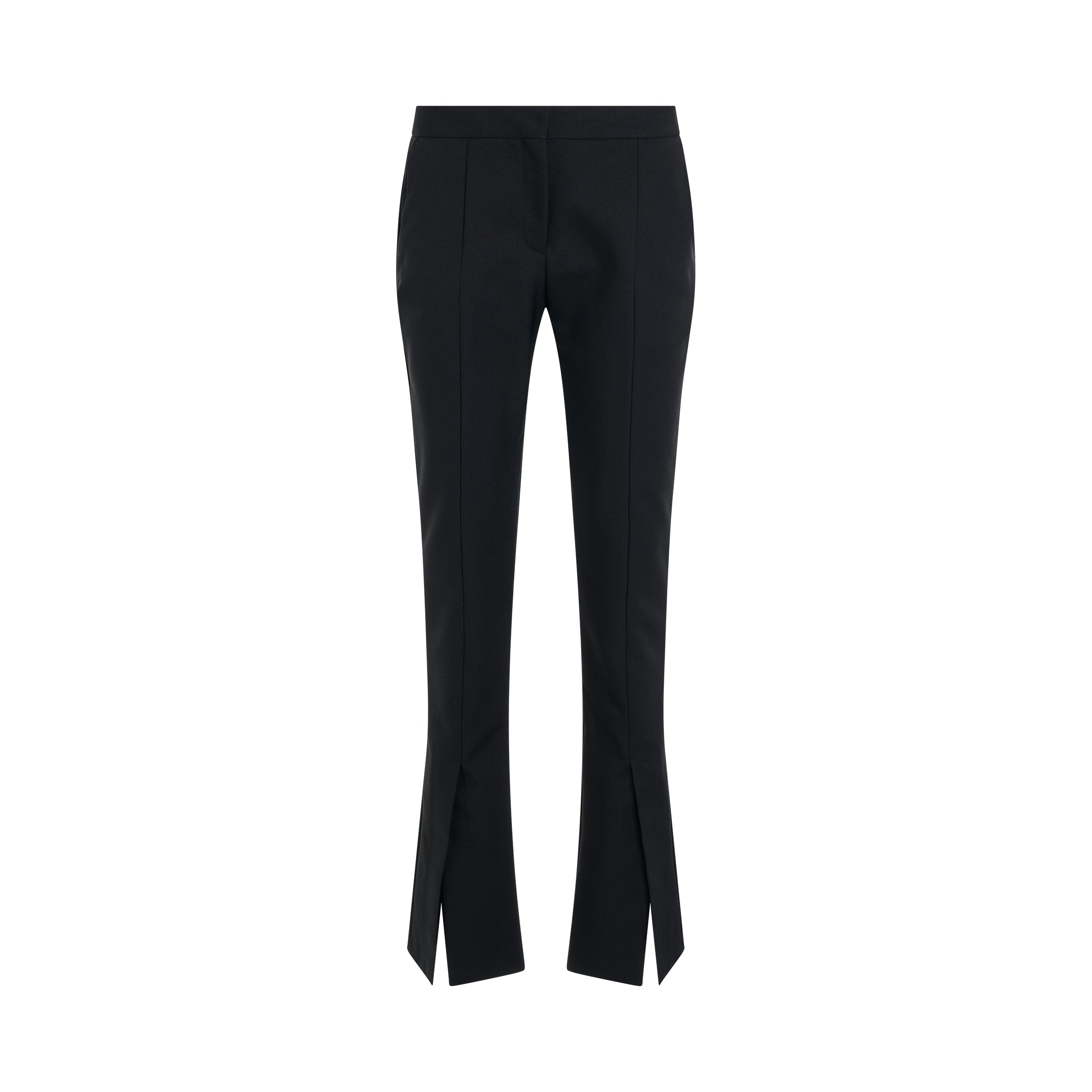 Tech Drill Basic Slim Fit Pant in Black