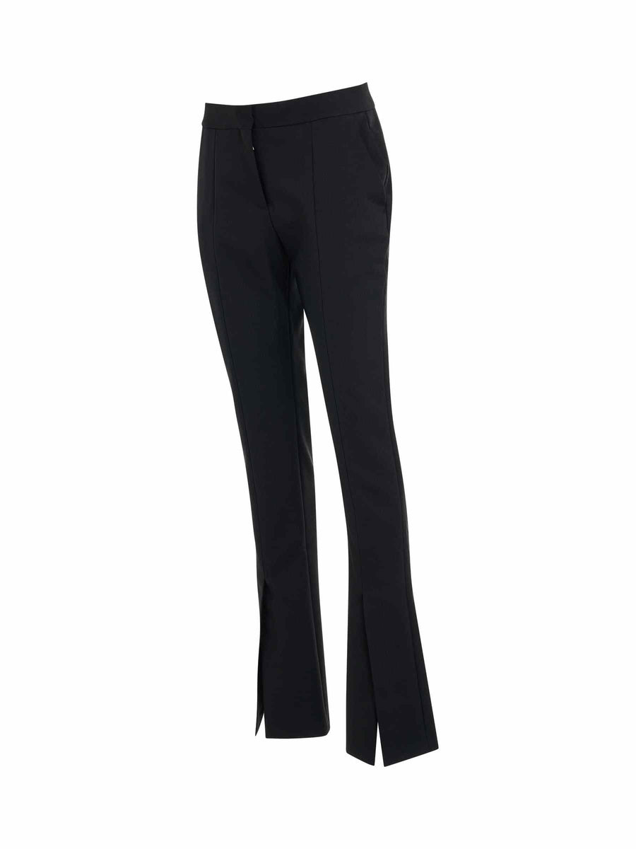 Tech Drill Basic Slim Fit Pant in Black