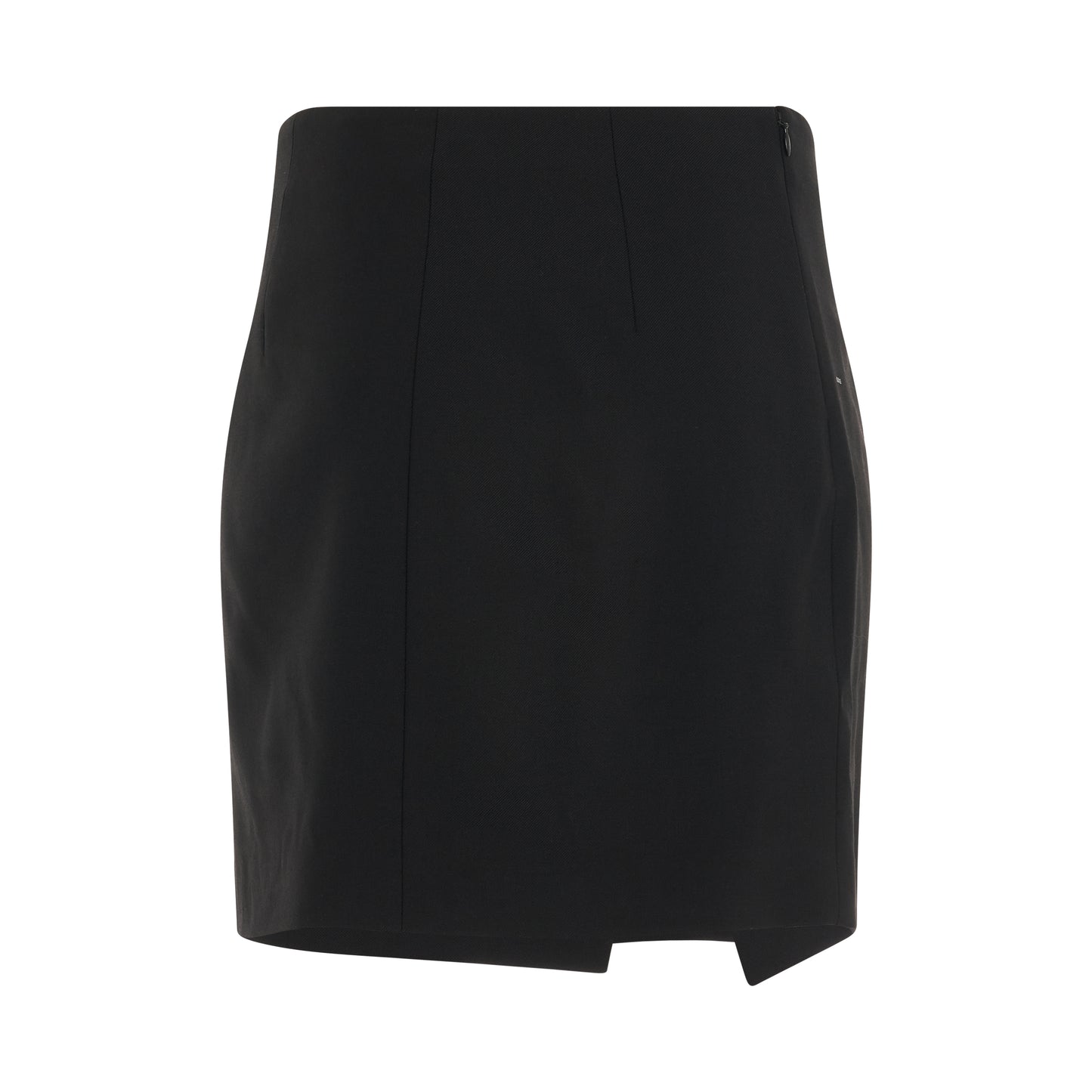 Corporate Tailored Mini Skirt in Black/White