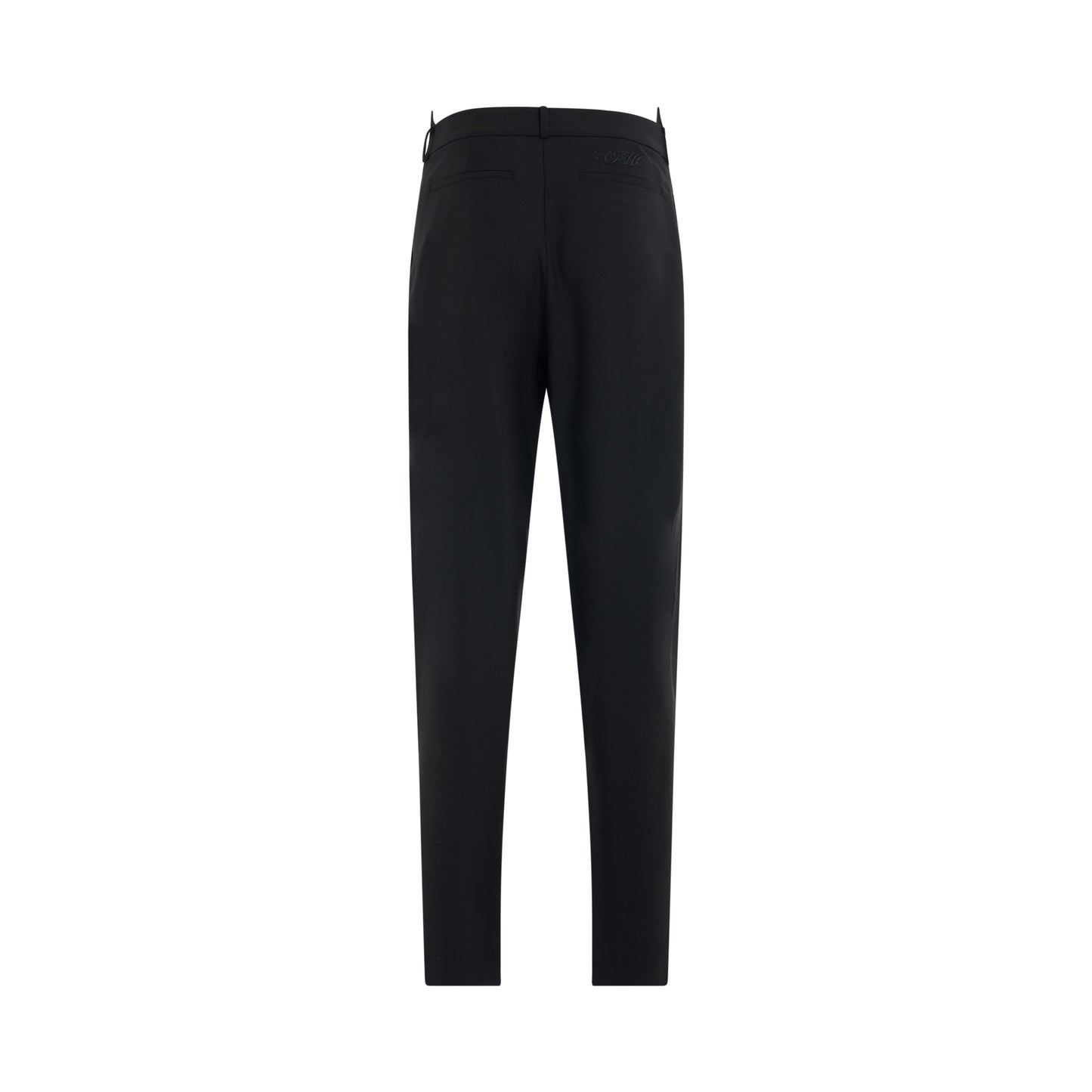 Ablohland Wool Paperbag Pants in Black