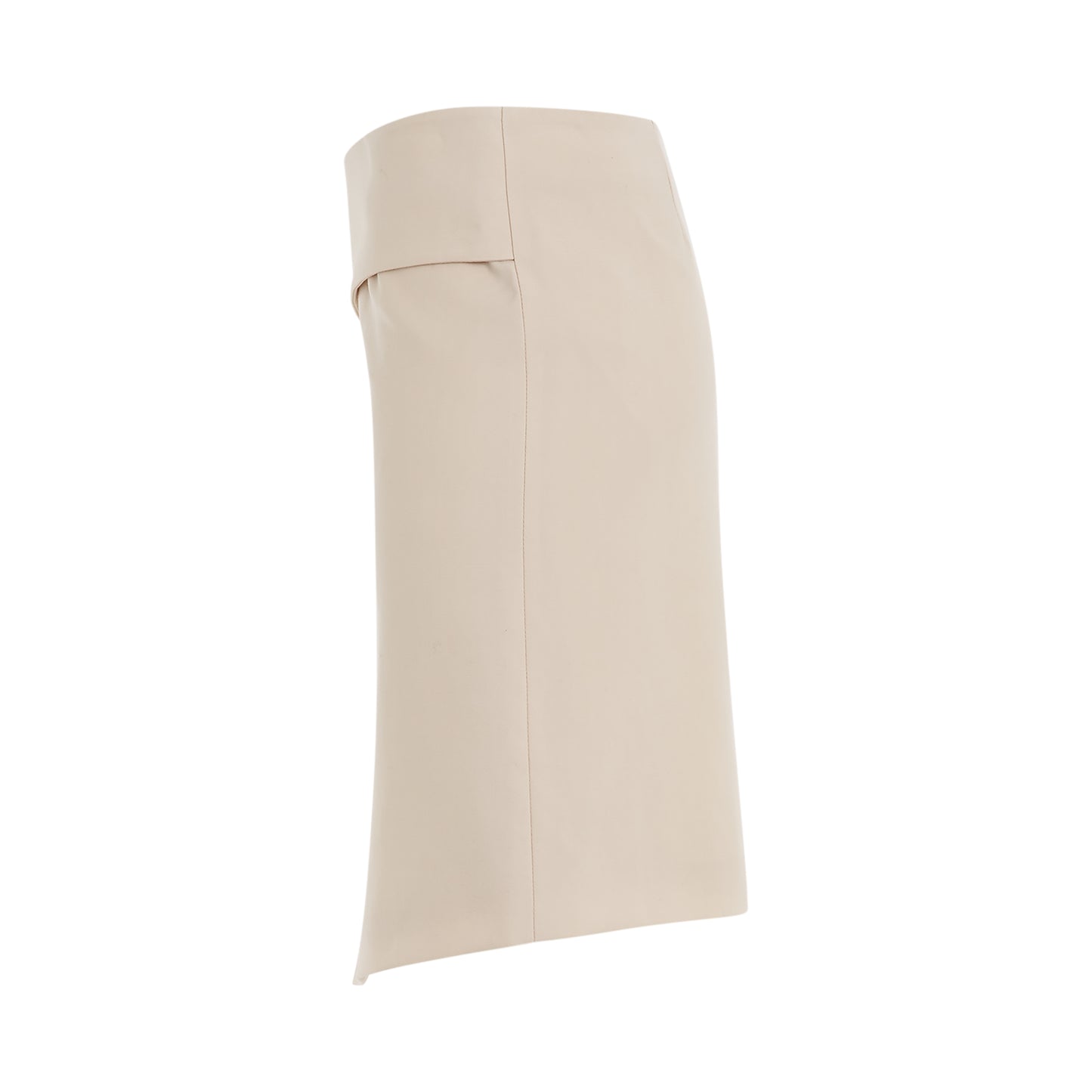 Toybox Dry Wool Pocket Skirt in Sand