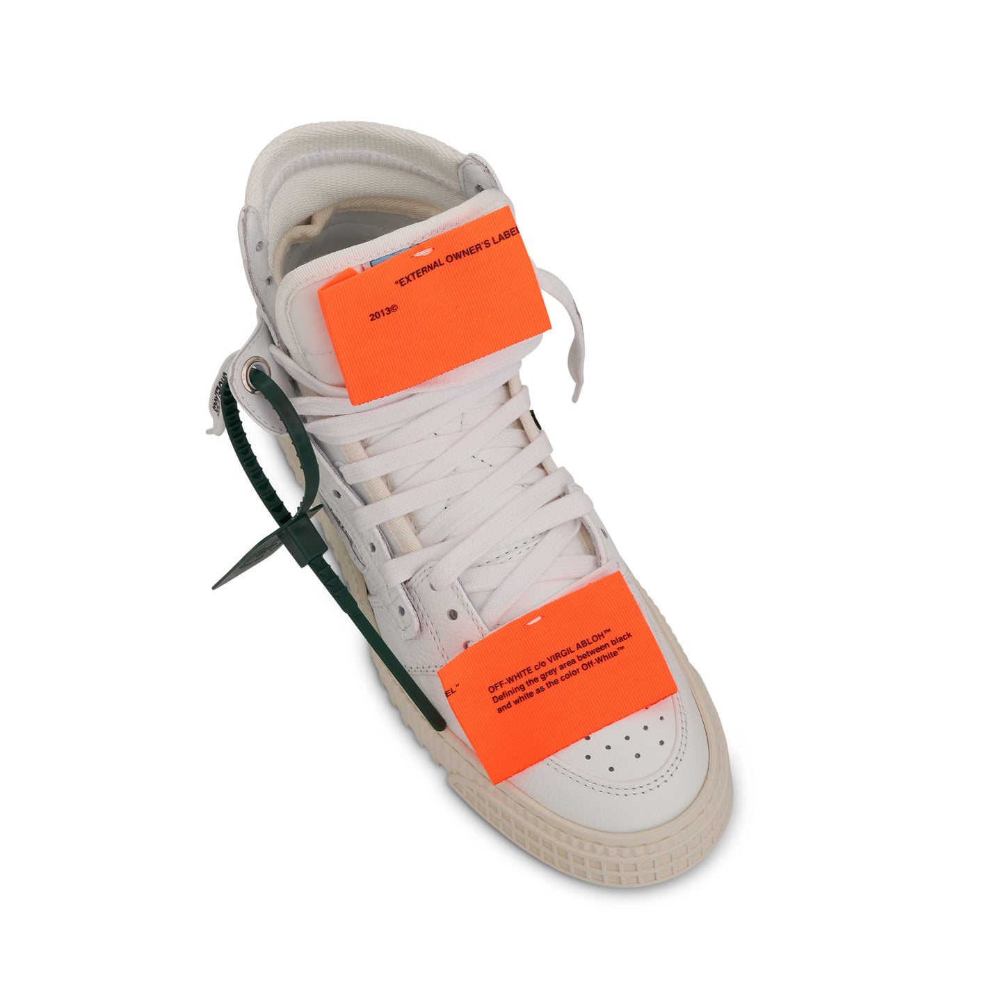 3.0 Off Court Sneaker in White/Orange