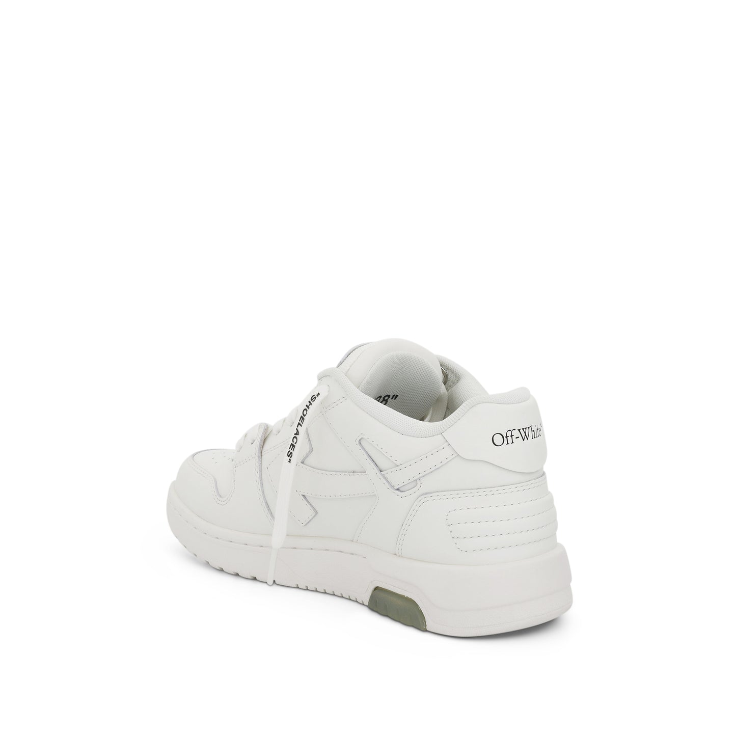 Out of Office Leather Sneakers In Colour White