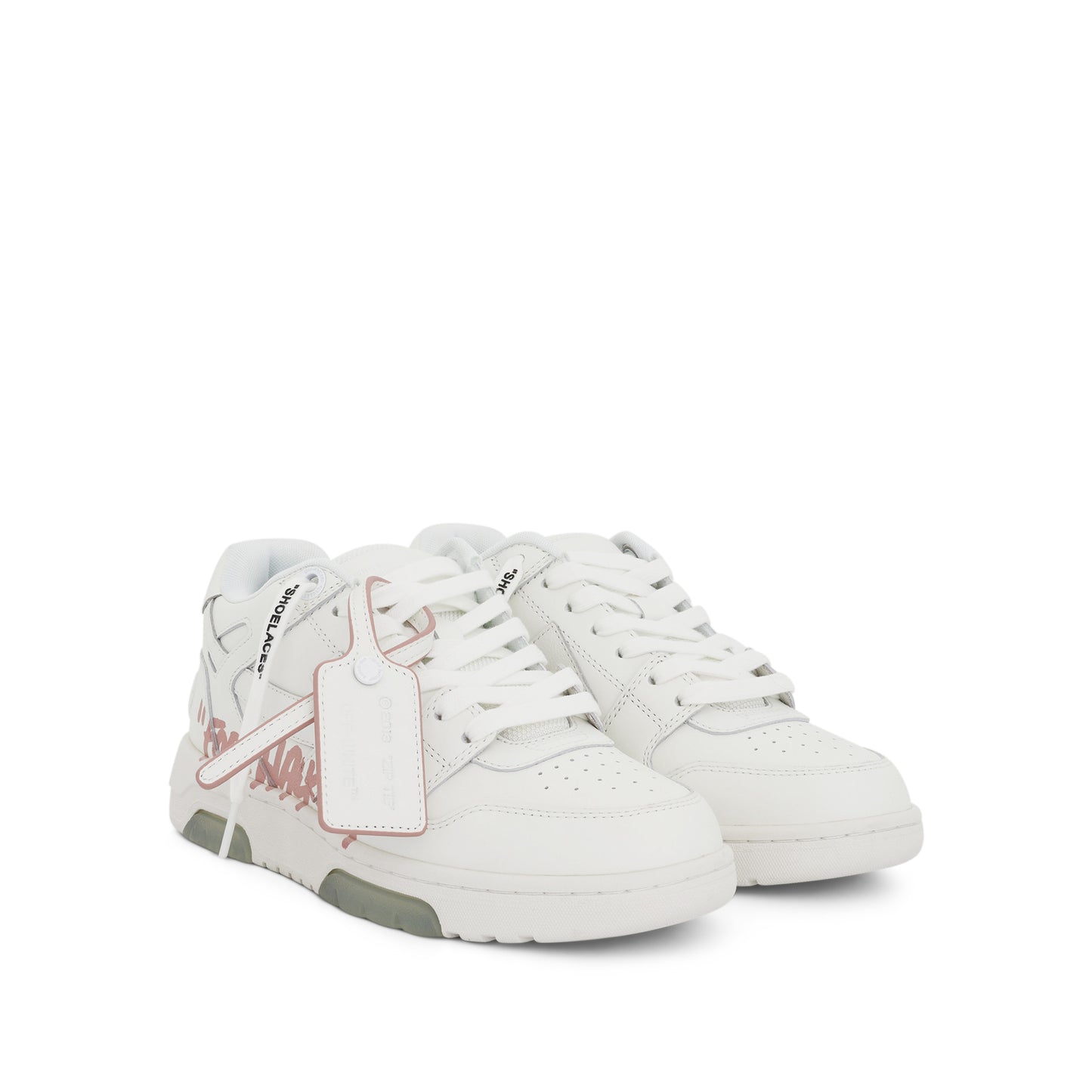 Out of Office ''For Walking'' Sneakers in White/Pink