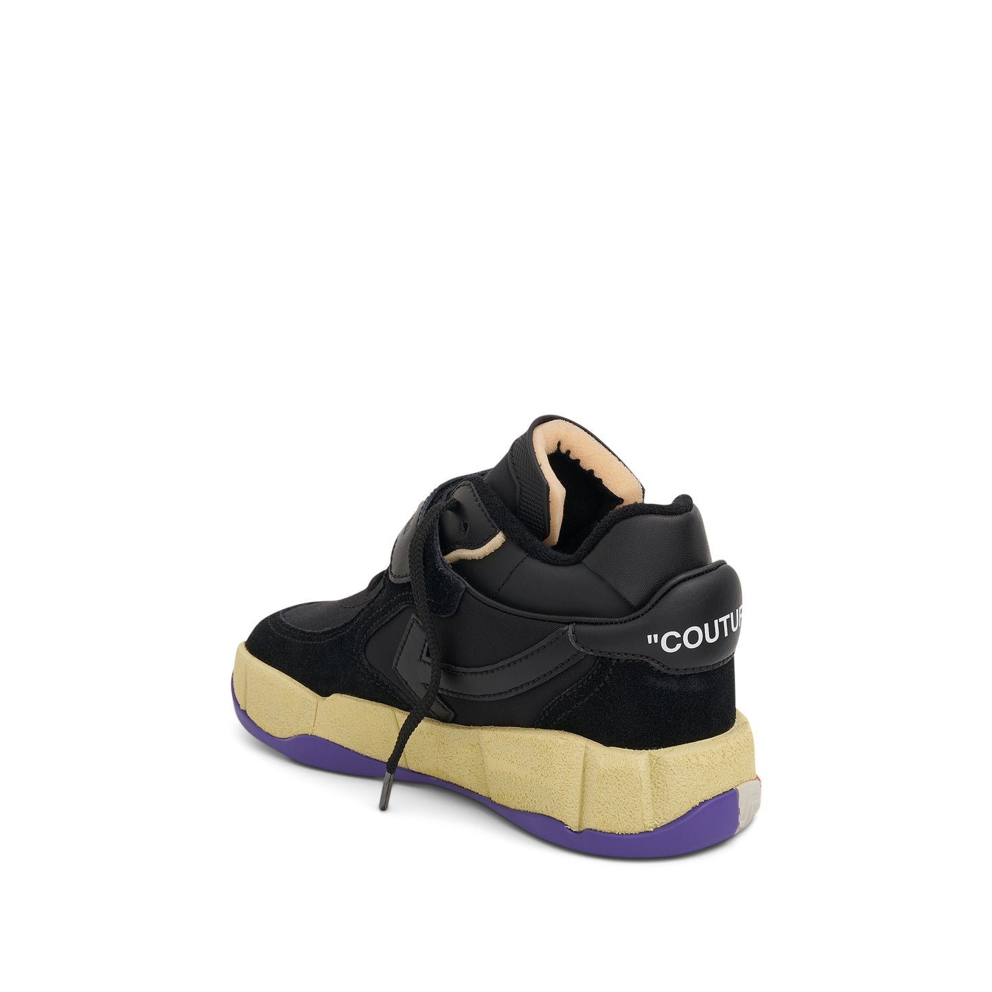 Low Puzzle Couture Sneaker in Black