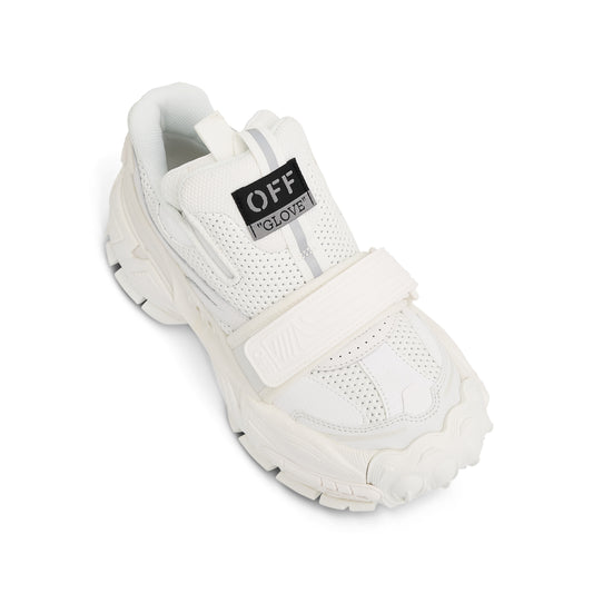 Glove Slip On Sneaker In Colour White