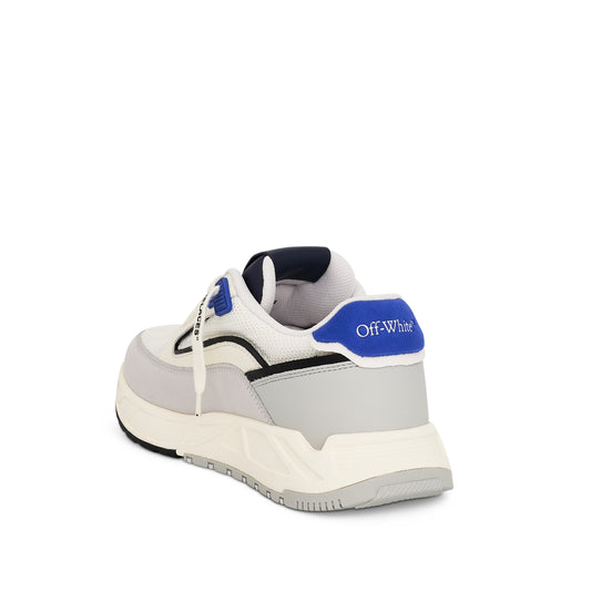 Kick off Sneaker In Colour White/Navy Blue