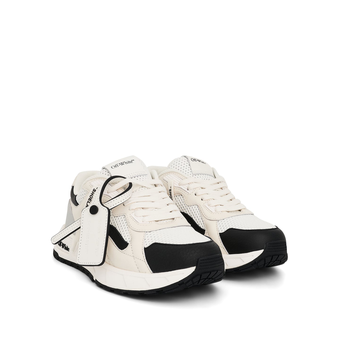 Kick off Sneaker In Colour White/Black