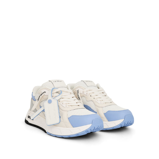 Kick off Sneaker In Colour White/Light Blue