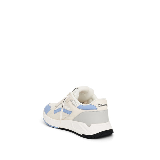 Kick off Sneaker In Colour White/Light Blue