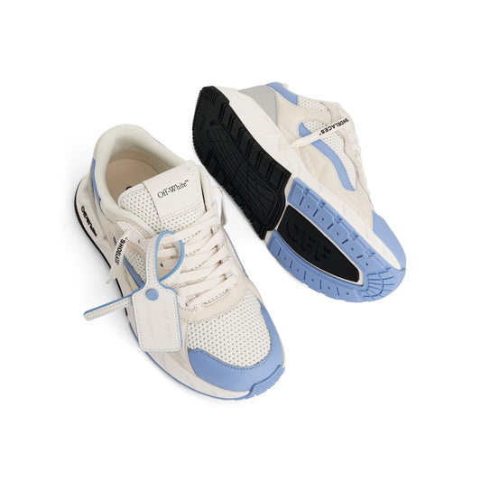 Kick off Sneaker In Colour White/Light Blue