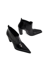Moon Beatle Shade Ankle Boot in Black Top View | OFF-WHITE