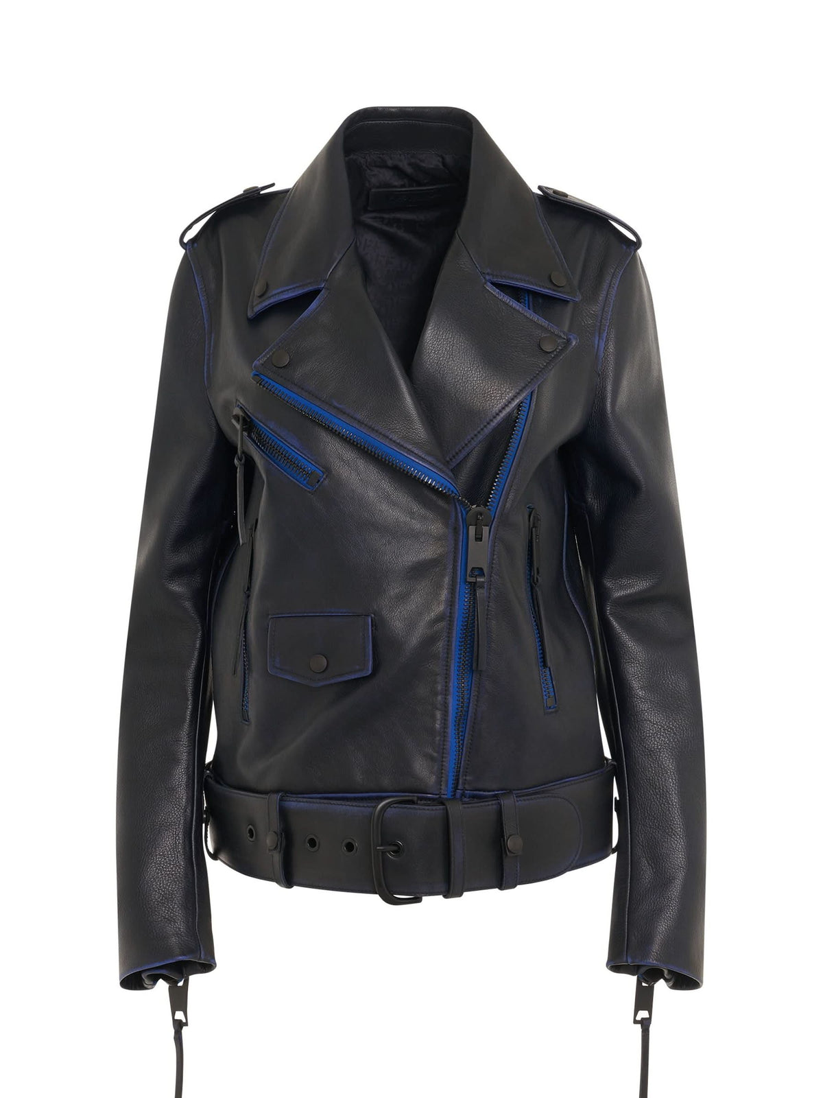 Vintage Oversize Leather Biker Jacket
