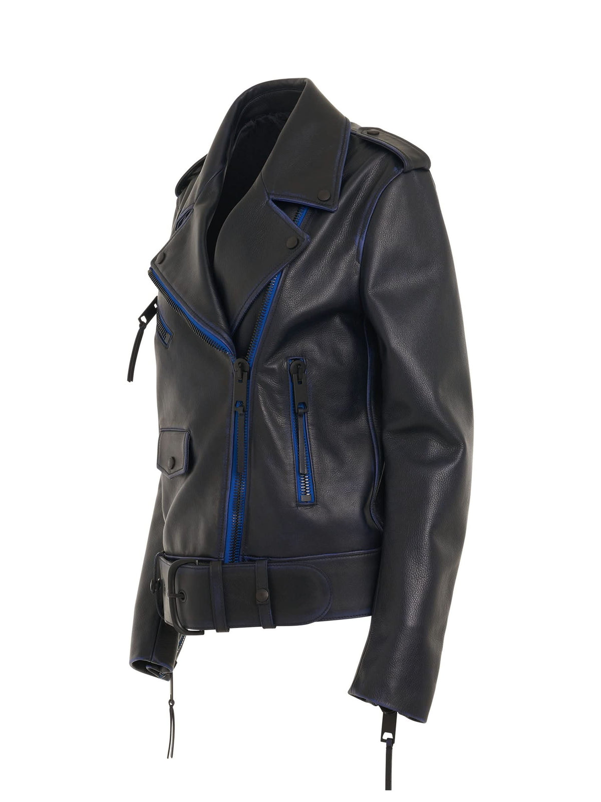 Vintage Oversize Leather Biker Jacket