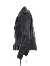 Vintage Oversize Leather Biker Jacket