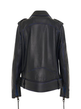 Vintage Oversize Leather Biker Jacket