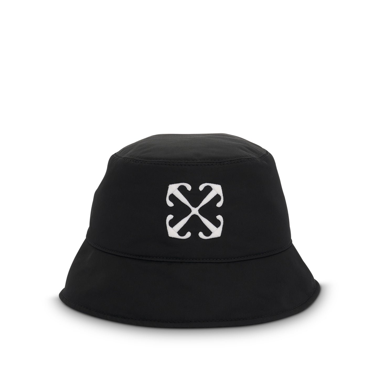 NY Arrow Bucket Hat in Black/White