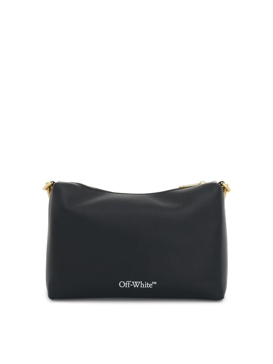 Block Pouch Quote Bag in Black/White