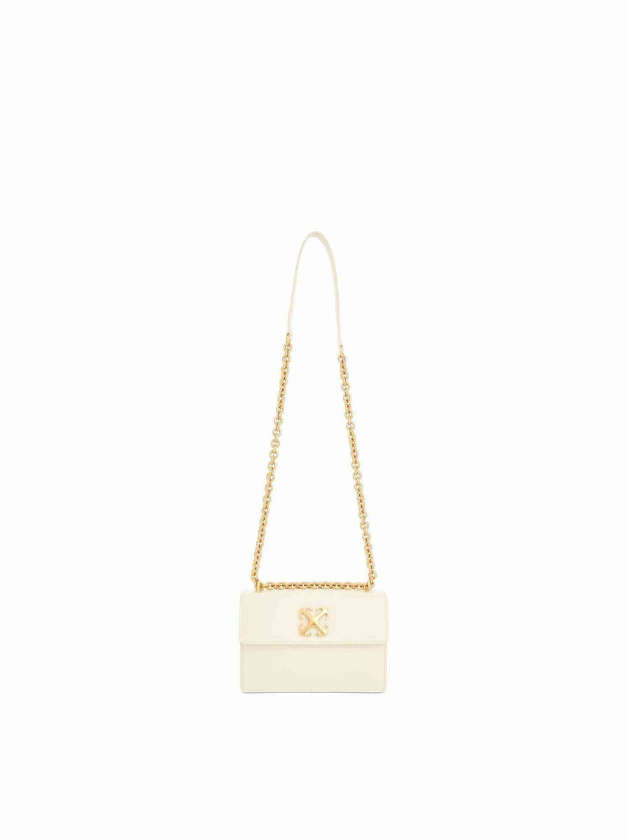 Jitney 2.0 Shoulder Chain Bag in White