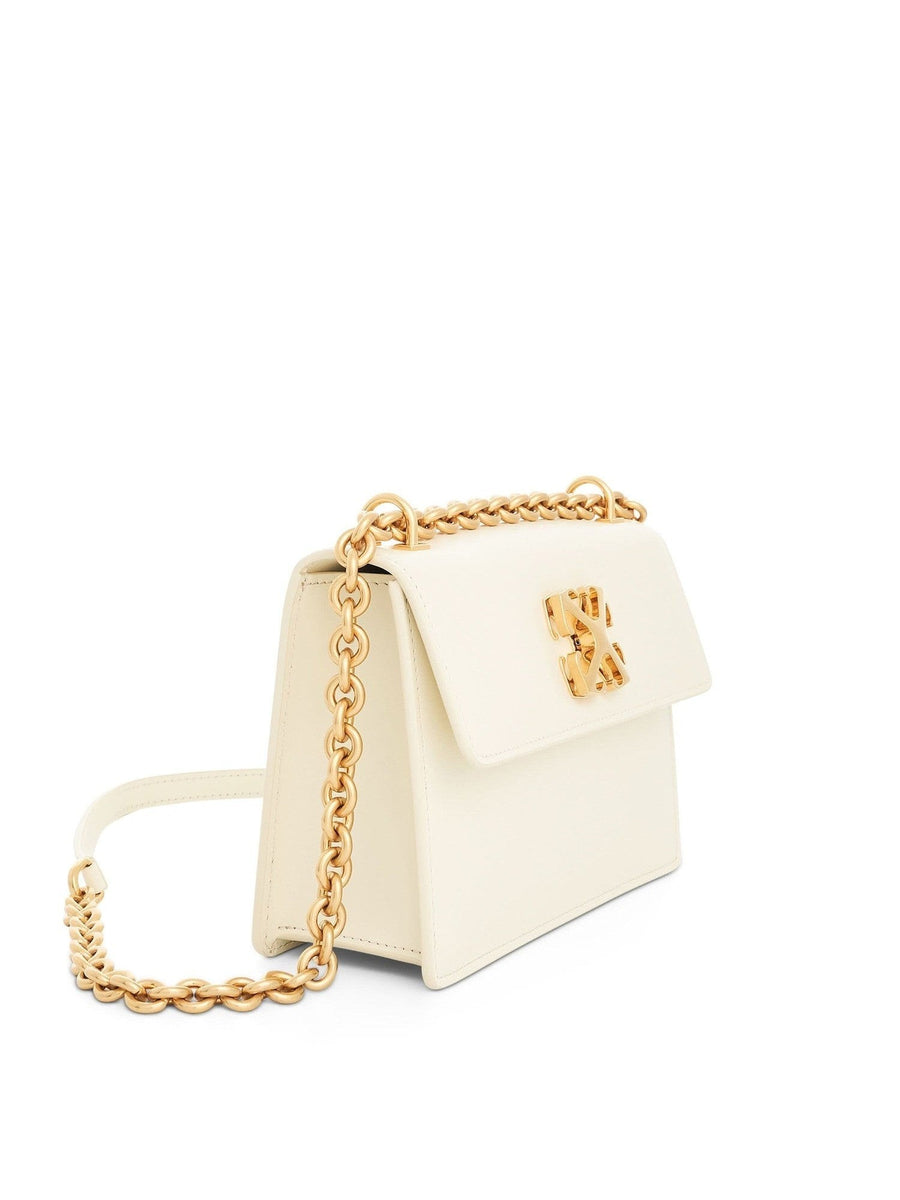 Jitney 2.0 Shoulder Chain Bag in White