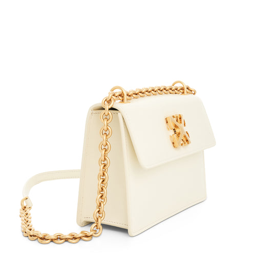 Jitney 2.0 Shoulder Chain Bag in White