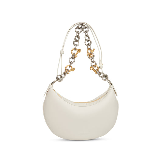 Hobo Hemisphere Bag in White