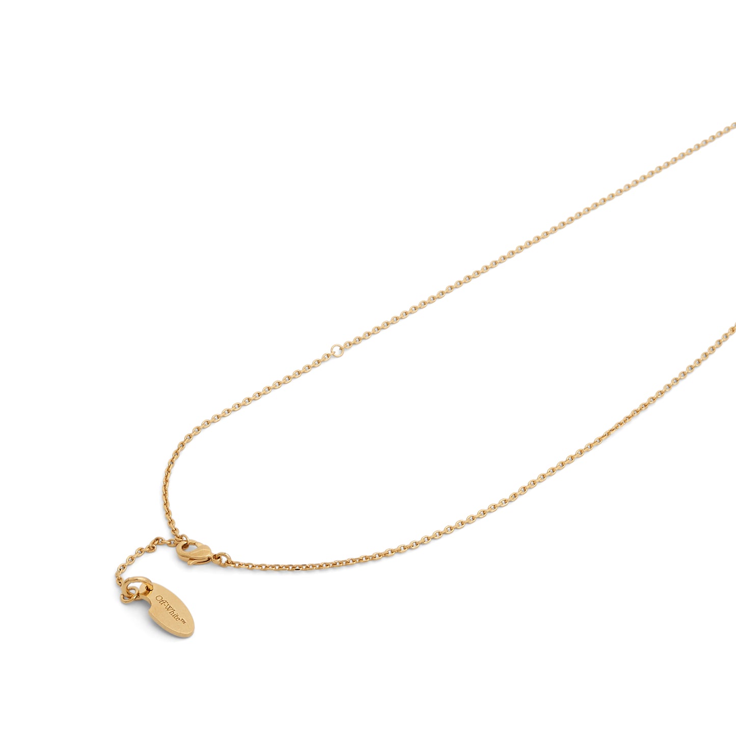 Pave Arrow Pendant Necklace in Gold