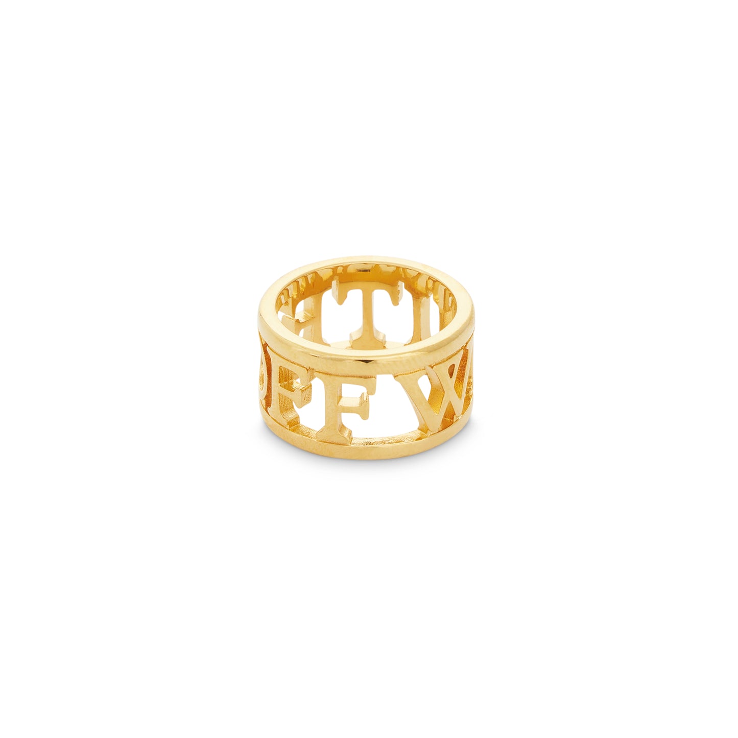 Logo Ring in Gold