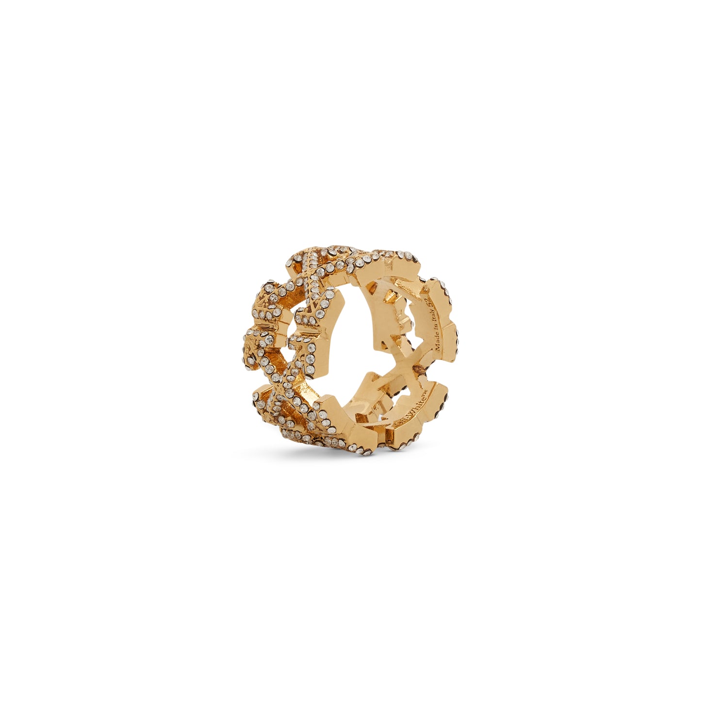 Pave Multi Arrow Ring in Gold