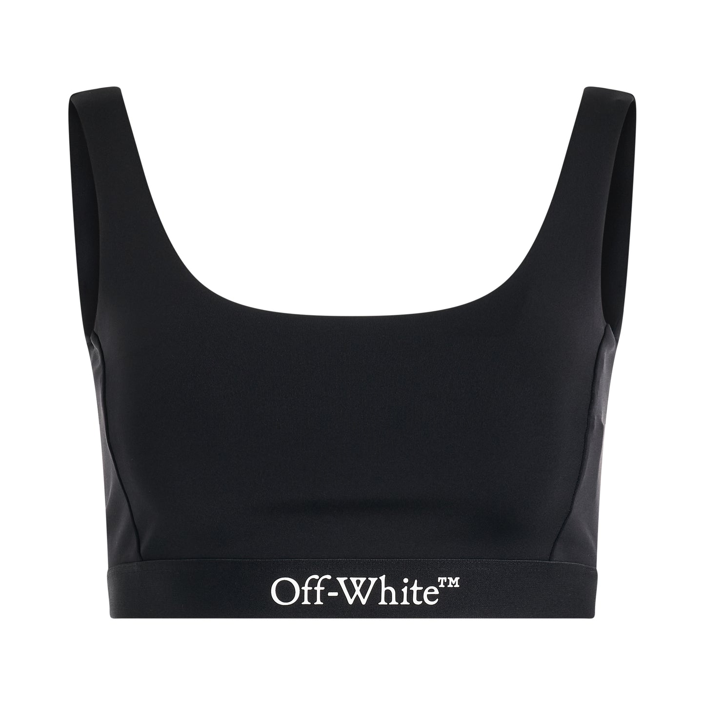 Logoband Bra in Black