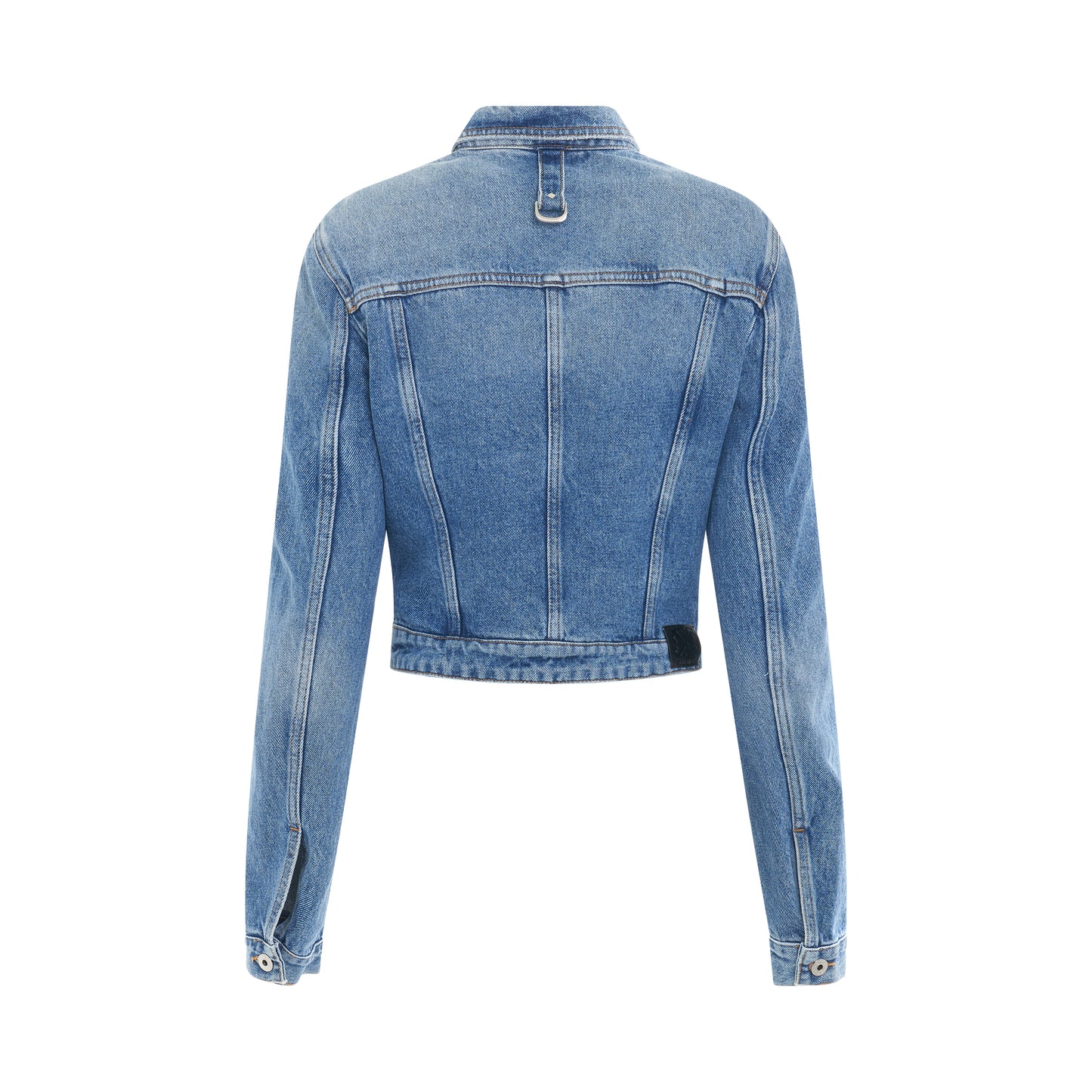 Cargo Crop Denim Jacket