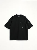 Work Libet Pocket T-Shirt in Black