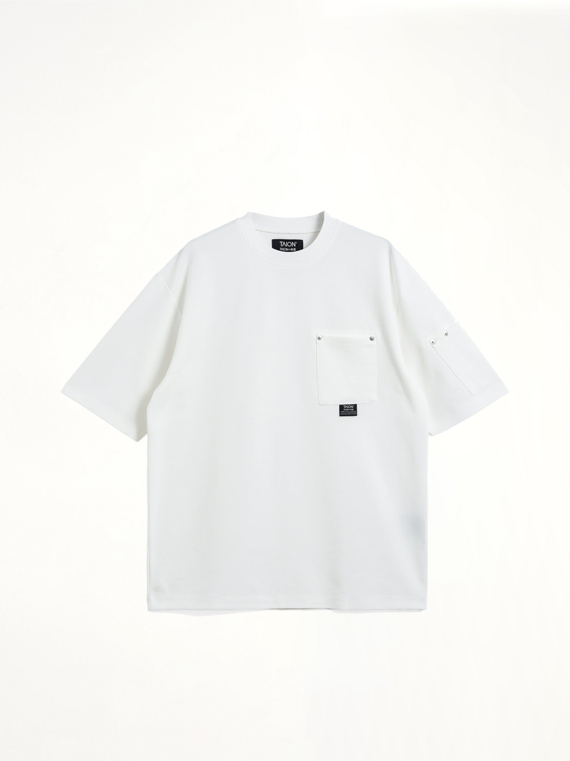 Work Libet Pocket T-Shirt in White